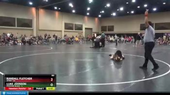 90 lbs Finals (2 Team) - Luke Johnson, Missouri Black vs Randall Fletcher, AYWO