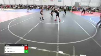 120 lbs Quarterfinal - Lucas Lee, Payson WC vs Rocco DeCaro, Fight Syndicate