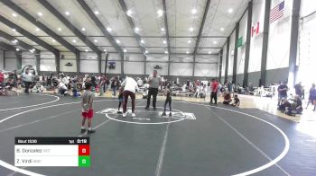 46 lbs 3rd Place - Bryson Gonzalez, Victory Wrestling-Central WA vs Zahvyn Virdi, Independent