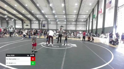 46 lbs 3rd Place - Bryson Gonzalez, Victory Wrestling-Central WA vs Zahvyn Virdi, Independent