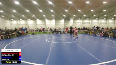 145 lbs Mackenna Webster, Michigan Blue vs Zaira Sugui, Hawaii