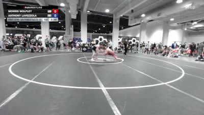 U20 Freestyle FS - 57 lbs Cons. Round 2 - Morris Wolfley, Gold Rush Wrestling vs Anthony Lavezzola, Hawkeye Wrestling Club