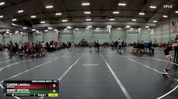 113 lbs Cons. Round 1 - Carter Lanzilli, Outlaw vs Robby Newton, Mayo Quanchi Wrestling