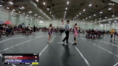 120 lbs Round 3 - Autumn Littleton, Northern Delaware vs Christina Padilla, Beat The Streets Baltimore