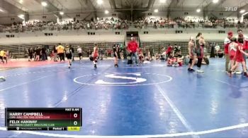 85B Champ. Round 1 - Zyler Jones, Carrollton Youth Wrestling Club vs Luke Delaloye, Grain Valley Youth Wrestling Club