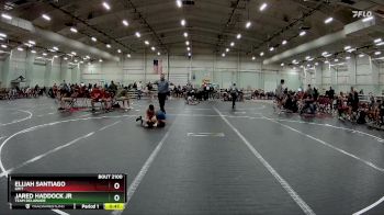 85 lbs Semifinal - Jared Haddock Jr, Team Delaware vs Elijah Santiago, Grit