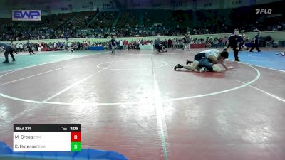 175 lbs Quarterfinal - Maddox Gregg, Edmond Memorial vs Clark Hotema, Dewar