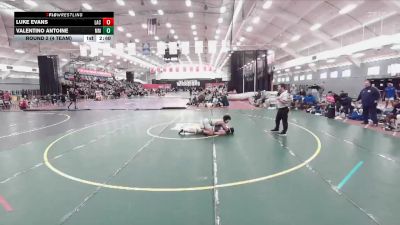 157 lbs Round 2 (4 Team) - Valentino Antoine, Marymount vs Luke Evans, Lackawanna College