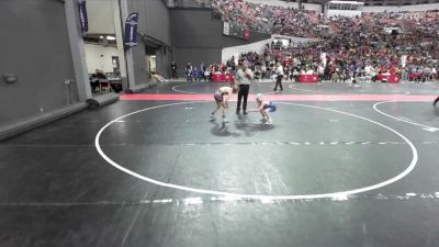 69 lbs Cons. Round 3 - Gabe Strickland, Team Nazar vs Bryher Schwarze, Weigh In Club