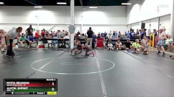 60 lbs Round 3 (6 Team) - Mysta Brunson, Revolution Elite vs Austin Jimpikit, SEPA