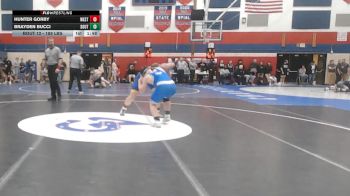 189 lbs Pigtails - Hunter Gorby, West Greene vs Brayden Bucci, South Park