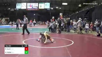 70 lbs Semifinal - Pierce Hurd, Sturgis vs Hayes Holter, Platte-Geddes Wrestling