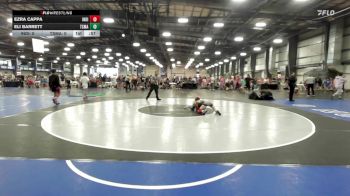75 lbs Rr Rnd 1 - Ezra Cappa, Indiana Outlaws Gold vs Eli Barrett, Terps Xtreme MS