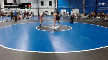 Silver 184 lbs Cons. Round 4 - Danny DeCristofaro, Cornell College vs Deangelo Sardina, Rochester Community & Tech. College