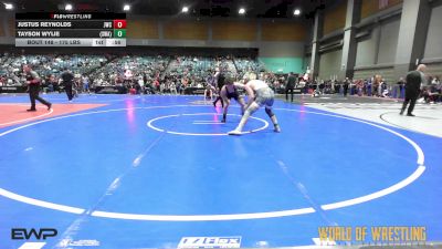 175 lbs Consi Of 8 #2 - Justus Reynolds, JWC vs Tayson Wylie, Sanderson Wrestling Academy