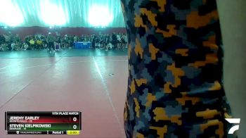 157 lbs Placement Matches (16 Team) - Jeremy Earley, Oconto Falls vs Steven Kielpikowski, Denmark