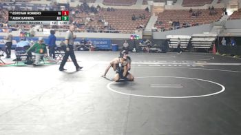 134-D3 Champ. Round 1 - Aizik Batista, Amphitheater High School vs Estevan Romero, Yuma High School