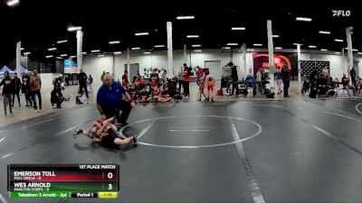 48 lbs Finals (2 Team) - Emerson Toll, Full Circle vs Wes Arnold, Marlton Chiefs