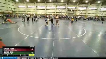 168 lbs Champ. Round 1 - Blake Rich, Providence Hall vs Jacob Heier, Maple Mountian Eagles