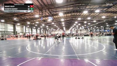 160 lbs Consi Of 32 #1 - Grady Kiley, MA vs Korbyn Harvey, NM
