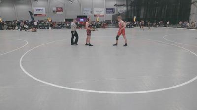 190 lbs Cons. Sub-semis - Warren Caulum, RT Elite vs Nickolai Wieser, The Wrestling Academy