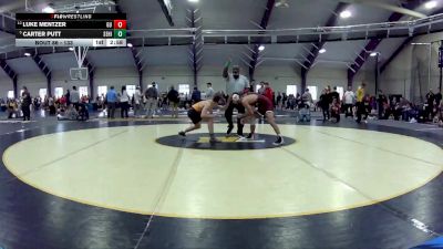 133 lbs Champ. Round 2 - Carter Putt, Seton Hill vs Luke Mentzer, Gannon University