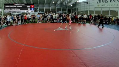 126 lbs Champ. Round 1 - Dustin John Snider, Colorado vs Justus Peregrina, Idaho