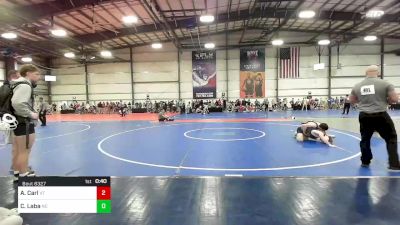 138 lbs Consi Of 64 #2 - Avery Carl, VT vs Carter Laba, NC