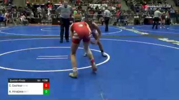 110 lbs Quarterfinal - Carley Ceshker, Wisconsin Girls vs Amaya Hinojosa, Betterman Elite