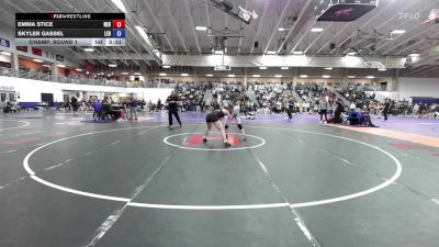 145 lbs Champ. Round 1 - Skyler Gassel, Lehigh vs Emma Stice, Hastings