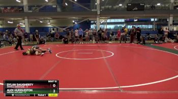 88 lbs Round 2 (16 Team) - Alex Huddleston, Indiana Outlaws vs Dylan Daugherty, Spatola Wrestling