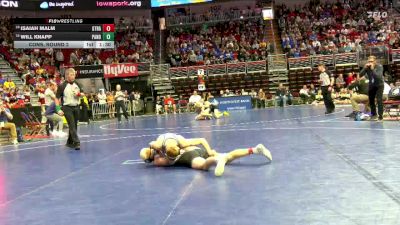 1A-150 lbs Cons. Round 2 - Will Knapp, Panorama vs Isaiah Malm, Graettinger-Terril/Ruthven-Ayrshire