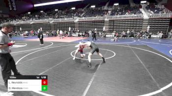 109 lbs Quarterfinal - Luke Reynolds, Windy City WC vs Dominic Mendoza, Pomona Elite