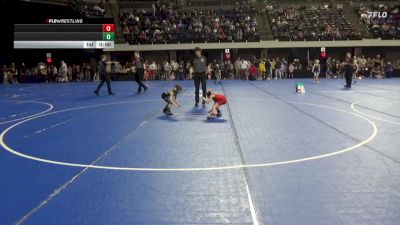 40 lbs Round 1 - Bryken Dougan, Immortal Athletics WC vs Arlo Wacholz, Pinnacle Wrestling Club