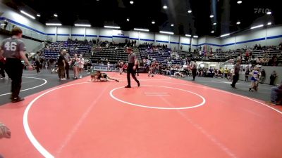 110 lbs Rr Rnd 5 - Karmony Pearson, Madill Takedown vs Kailie Thompson, Little Axe Takedown Club