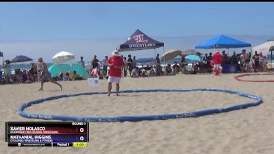 142-150 lbs Round 1 - Nathanial Higgins, Cyclones Wrestling & Fitness vs Xavier Nolasco, Oceanside High School Wrestling