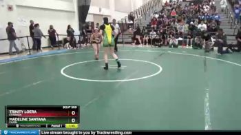 131 lbs Semifinal - Madeline Santana, Cajon vs Trinity Loera, Etiwanda