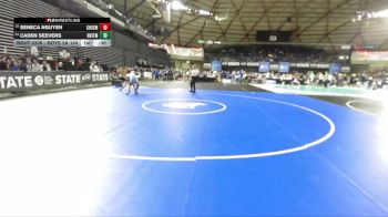 Boys 2A 144 lbs Cons. Round 1 - Seneca Nguyen, Chief Sealth vs Caden Seevers, North Kitsap