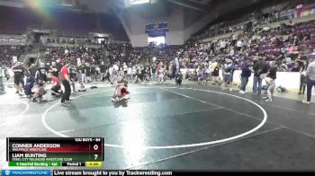 84 lbs 3rd Place Match - Conner Anderson, Wolfpack Wrestling vs Liam Bunting, Steel City Reloaded Wrestling Club