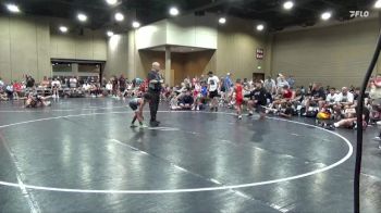 65 lbs Round 7 (8 Team) - Kaleb Leitch, Indiana Outlaws vs Dariyan Riley, North DeSoto Blue WA