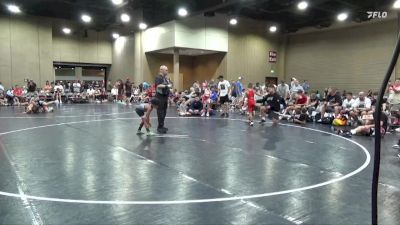 65 lbs Round 7 (8 Team) - Kaleb Leitch, Indiana Outlaws vs Dariyan Riley, North DeSoto Blue WA