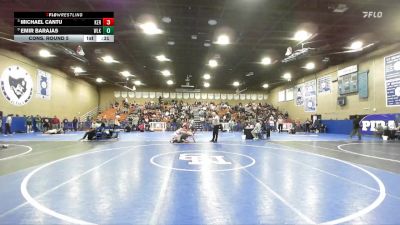 120 lbs Cons. Round 5 - Michael Cantu, Kerman vs Emir Barajas, Woodlake