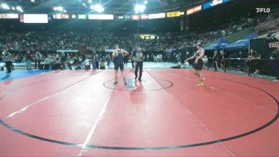 5A 165 lbs Champ. Round 1 - Samson Castillo, Bishop Kelly vs Jadin Campbell, Middleton