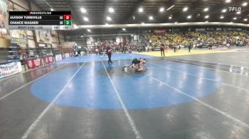 132 lbs Cons. Round 2 - Chance Wagner, Badlands Brawlers vs Jaxson Turbiville, Harding County