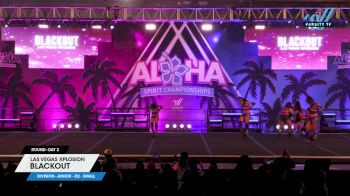 Las Vegas Xplosion - Blackout [2025 L3 Junior - D2 - Small Day 2] 2025 Aloha Grand Nationals