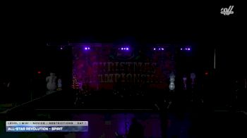 All-Star Revolution - SPIRIT [2025 L1 Mini - Novice - Restrictions Day 1] 2025 Cheer Power Holiday Showdown Houston