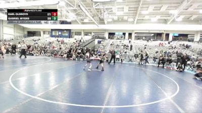 59 lbs Semis & 1st Wrestleback (8 Team) - Gabriel Myers, Shootbox vs Kael Oldroyd, Utah Gold