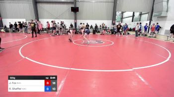 60 kg Rr Rnd 1 - Jonathan Fox, Blue Wave 2 vs Riley Shaffer, Knights Wrestling Club