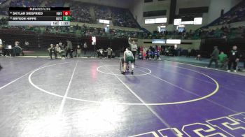 106 lbs Consi Of 8 #1 - Skylar Siegfried, Fort Dorchester vs Bryson Hipps, Dutch Fork