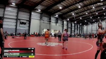 185 lbs Round 2 - Emma Palczewski, Braided Brutes Wrestling vs Aiden Pilarowski, Mayhem